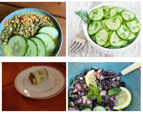 komkommer gerechten smoothoebowl komkommer, komkommersalade komkommerzalm kom kommer bessen chia kom